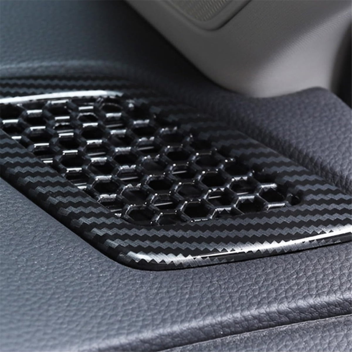 For Honda CRV For CR-V 2023 2024 Front Dashboard Side Air Vent Outlet Cover Trim Interior Accessories - ABS Carbon Fiber