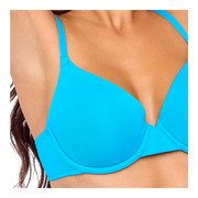 Brasier Ilusion para Dama, Escote Forrado en Limpio con Varilla Azul 1 Pieza Talla 34C
