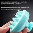 thumbnail image 6 of Flash Picks! Head Scrubber Shampoo Brush Hair Scalp Massager Washing Comb Soft Silicone(Blue), 6 of 7