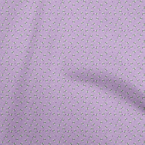 oneOone Viscose Jersey Amethyst Fabric Kids Bees Sewing Fabric By The Yard Printed Diy Clothing Sewing Supplies 60 Inch Wide