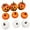 9 Pcs, variant on Fall Velvet Pumpkin Blue White Artificial Pumpkins Fake Fabric Pumpkin Autumn Table Centerpiece for Thanksgiving Halloween Party Mantel Farmhouse Decor