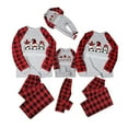 thumbnail image 1 of Family Christmas Pjs Matching Set Gnomes Plaid  Baby Soft Sleepwear, 1 of 9