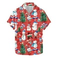 thumbnail image 2 of Elvqul Mens Shirts Ugly Big and Tall Christmas Crewneck Casual Shirts for Men, 2 of 5