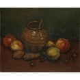 thumbnail image 2 of Isidre Nonell 18x15 Black Ornate Wood Framed Double Matted Museum Art Print Titled - Still Life (1910), 2 of 5
