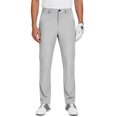 thumbnail image 5 of Mens Golf Dress Pants Quick Dry Straight Leg Trousers Slim Fit Casual Work Bottoms Gray L, 5 of 8