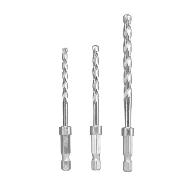 Ryobi SpeedLoad+ Masonry Percussion Hex Shank Steel Drill Bit Bits Set