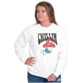 thumbnail image 4 of Vintage Lazy Smurf Chillin Mushroom Sweatshirt for Men or Women Brisco Brands X, 4 of 6