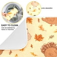 thumbnail image 6 of Iauyy Dish Drying Mat for Kitchen Counter, Super Absorbent & Hanging 16x18 / 18x24 Inch (S/M) Autumn Leaves, 6 of 8