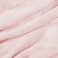 thumbnail image 2 of Cozy Comfort Fleece Bed Blankets Queen Size Pink - Soft Lightweight Plush Fuzzy Cozy Blanket, 90X90 inches, 2 of 6