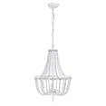 thumbnail image 5 of Demi 16 in. 4-Light Indoor Gloss White Finish Chandelier with Light Kit, 5 of 5