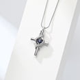 thumbnail image 6 of Infinity Urn Necklace for Ashes Cremation Necklace Ash Cremation Jewelry Cross Urn Necklaces CZ Keepsake Pendant, 6 of 7