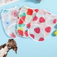 thumbnail image 4 of Lhujing Dog Vest Fruit Printed Pet Vest-Soft Comfortable and Breathable Sleeveless Summer T-shirt for Dogs-Pet Apparel, 4 of 9