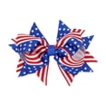 thumbnail image 2 of Independence Day Wreath Bows Decoration Ribbon Bows For Door Window Wall 4th Of July Memorial Day Party Decor, 2 of 6