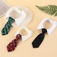 thumbnail image 4 of Formal Dog Tuxedo Neck Tie Adjustable Dog Gentleman Drool Towel Small Boy Cat Dog Tux Suit Collar for Wedding Birthday Party Supplies, 4 of 8