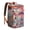 Citrus-12, variant on Bohemian Style Insulated Cooler Backpack - 20L Soft Cooler Bag, Boho Chic Design for Outdoor