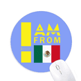 thumbnail image 1 of I Am From Mexico Art Deco Fashion Mouse Pad Comfortable Game Office Mat, 1 of 2