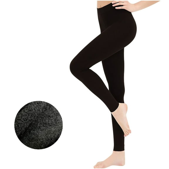 Abomasnow Women's Opaque Slimming Tights High Waist Tummy Compression Leggings Control Top Footless Tights Silk Stockings