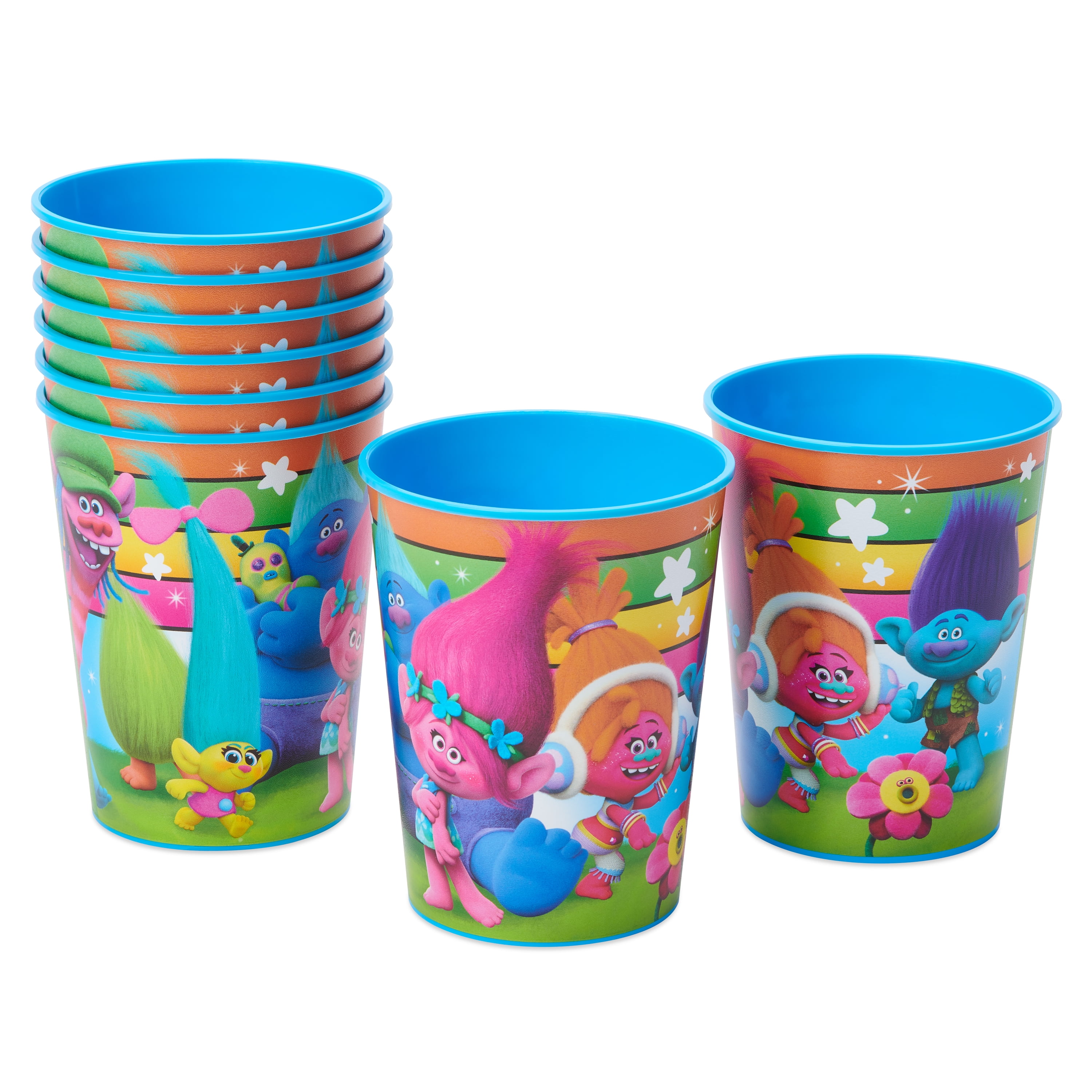  American Greetings 8-Count 16 oz. Reusable Plastic Cups, The  Grinch Christmas Party Supplies : Everything Else