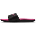 Nike Kawa Kids' Slide Sandals Color: Black Vivid Pink Size: 12