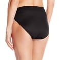 thumbnail image 2 of Women's Warner's 5138J No Pinching. No Problems. Tailored Hi-Cut Panty (Black XL), 2 of 2