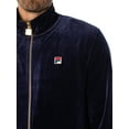 thumbnail image 5 of Fila Marc Velour Track Jacket, Blue, 5 of 7