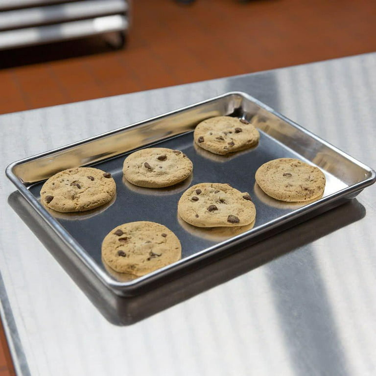 Quarter Sheet Pan, Stainless Steel Baking Sheet Toaster Oven Tray Cookie  Sheet S