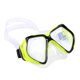 thumbnail image 4 of Gafas de buceo de silicona líquida con marco grande y máscara de snorkel de vidrio templado de 4 mm de espesor para adultos, 4 of 6