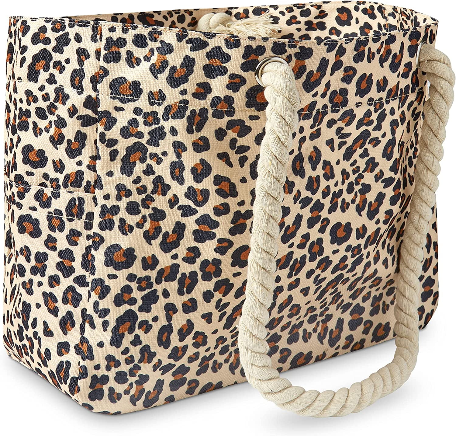 aoselan Summer Oxford cloth Beach Bag, Women Large Shoulder Handbags