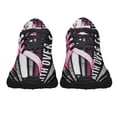 thumbnail image 5 of Faith Over Fear Breast Cancer Awareness Shoes Sneakers for Women Men Black Size 12, 5 of 7