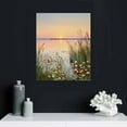 thumbnail image 4 of Creowell  Lake Sunset Wall Art Canvas: Nature Landscape Picture Artwork Summer Scene Painting Print Decor for Bedroom Living Room Photography 16x20 in/12x16 in, 4 of 4