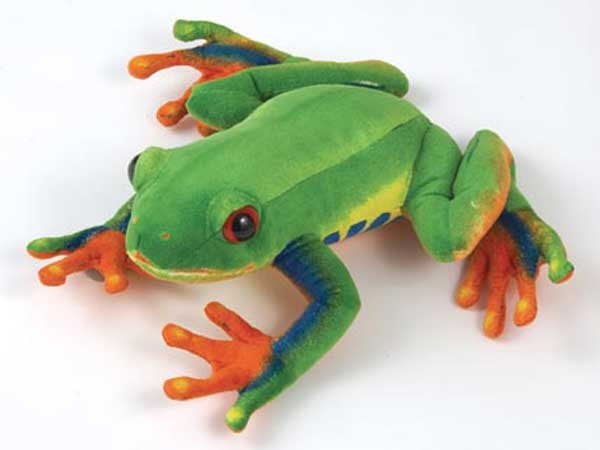 red eyed tree frog stuffed animal