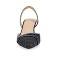 thumbnail image 6 of Journee Womens Nellia Slip On Kitten Heel Mule Pumps, Widths Available, 6 of 9