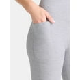 thumbnail image 4 of Athletic Works Women's and Women's Plus ButterCore Full Length Leggings with Pockets, Sizes XS-4X, 4 of 6