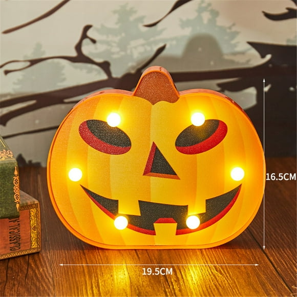 YFKFYTG Liquidation Ventes Aujourd'hui Offres Prime Lumières DEL, Lampe de Modélisation d'Halloween Boîte à Piles Guirlande Lumineuse Lampe Décorative Lanterne