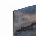 thumbnail image 2 of Luxe Metal Art 'Oceanside Drama' by Chris Moyer, Metal Wall Art, 16"x12", 2 of 9