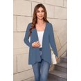 thumbnail image 5 of Witsmile Cardigan Léger Ouvert pour Femmes Manches Longues Doux Décontracté Automne, 5 of 5
