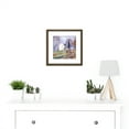 thumbnail image 2 of Johnson At The Hills Top Lumberville Painting 8X8 Inch Square Wooden Framed Wall Art Print Picture with Mount, 2 of 4