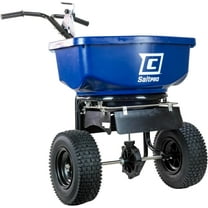 Chapin 88300B Spreader, Salt, Ice Melt, 80Lbs, , Auger, Baffles, 12" Tires, Lever Control, Enclosed Gears, Rain Cover