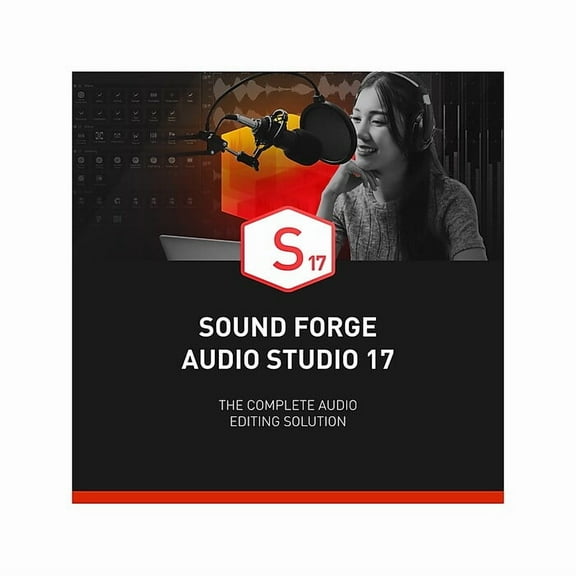 MAGIX Sound Forge Audio Studio 17 (Activation Card)