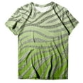 thumbnail image 4 of Ierhent Womens Tshirts Women's Short Sleeve V-Neck Shirts Loose Casual Tee T-Shirt(Green,M), 4 of 4