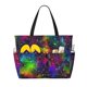thumbnail image 1 of Easygdp Bright Universe Bolsa de Viaje de Playa de Gran Capacidad, Bolsa Tote Perfecta para la Playa, Escapadas de Fin de Semana y Viajes, 1 of 7