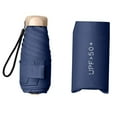 thumbnail image 1 of Mini de protección solar Sunnimix Paraguas Compacto 2 en 1 Mochila Monedero Azul oscuro, 1 of 8