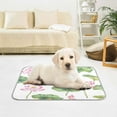 thumbnail image 6 of Pet Cooling Pad Foldable Self Cooling Mat Breathable Pet Cushion Sleep Pad for Dogs and Cats Pink Lotus Flowers S, 6 of 9