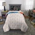 thumbnail image 3 of Jurassic World Kids Twin Bed in a Bag, 4Pc Bedding Set, Comforter and Sheets, 3 of 9