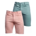 thumbnail image 1 of 2 Bermudas Short Stretch De Gabardina Hombre Playa Casual, 1 of 8