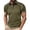 Green, variant on Men'S Athletic Shirts & Tees Button Down Lapel Solid Color Short Sleeve Sleeve Rugby Shirt for Men,Black,L