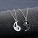 thumbnail image 2 of Friendship Necklace Ying Yang, Yin Yang Couple Chain, Tai Chi Pendant Necklace, Ying Yang Necklace, 2 of 5