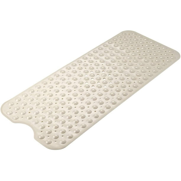 Bath Tub Mat, 40 x 16 Inches NonSlip Shower Mats with Suction Cups and