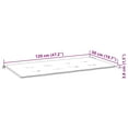 thumbnail image 2 of vidaXL Loveseat Accent Patio Bench Furniture with Cushion Eucalyptus Wood, 2 of 9
