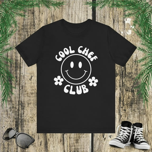 Cool Chef Club groovy Cook cute Culinary student professor Unisex T-shirt